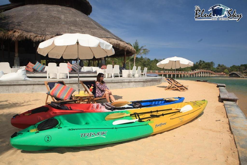 The Blue Sky Resort@ Koh Payam Koh Phayam Extérieur photo